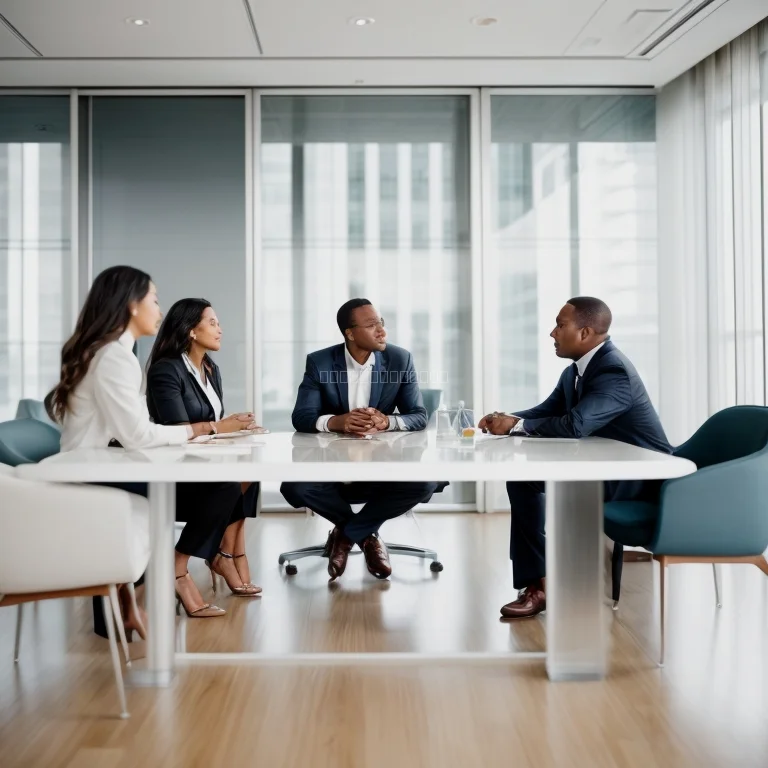 مجموعة قادة في ورشة عمل